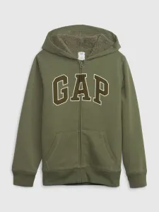Children's sweatshirt sherpa with GAP logo - Boys