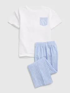 Bielo-modré chlapčenské pyžamo GAP #5074985