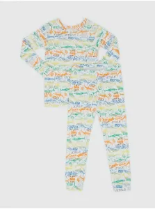 Biele vzorované detské pyžamo GAP #646610