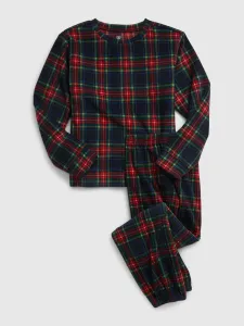 Černé dětské kostkované pyžamo GAP #604115