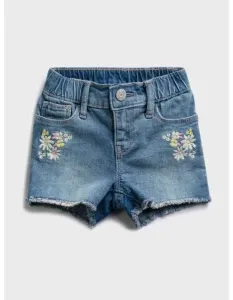 Detské džínsové šortky s emblémom