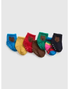 Detské mäkké ponožky s medvedíkom Brannan, 7 párov
