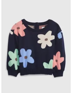 Detský sveter s kvetmi