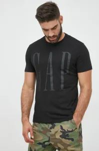GAP V-SS CORP LOGO T Pánske tričko, čierna, veľkosť L
