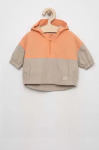 Detská bunda GAP oranžová farba #7523127