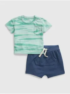 Farebný detský set tričko a šortky GAP #231305