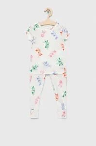 Detské bavlnené pyžamo GAP x Disney biela farba, vzorované #6982150