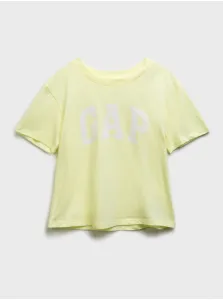 Detské bavlnené tričko GAP #174901