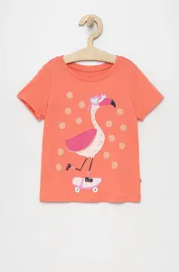 Detské bavlnené tričko GAP ružová farba, #220569
