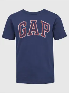 GAP V-NEW ARCH SCREEN Chlapčenské tričko, modrá, veľkosť M