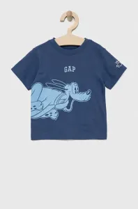 Detské bavlnené tričko GAP x Disney s potlačou