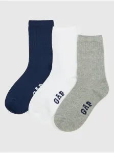 Farebné chlapčenské ponožky basketbal GAP, 3ks