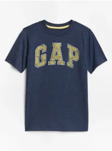 GAP V-NEW ARCH SCREEN Chlapčenské tričko, tmavo modrá, veľkosť