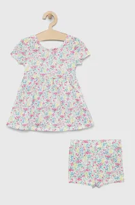 Dievčenské bavlnené šaty GAP mini, áčkový strih