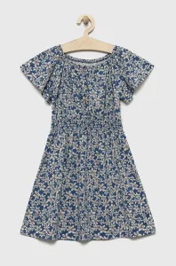 Dievčenské bavlnené šaty GAP mini, áčkový strih #7520436