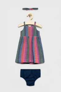 Dievčenské bavlnené šaty GAP mini, áčkový strih #243526