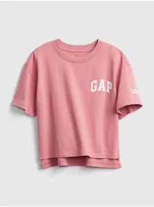 GAP Logo Tričko detské Ružová