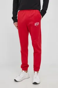 Nohavice GAP pánske, červená farba, s potlačou #198661