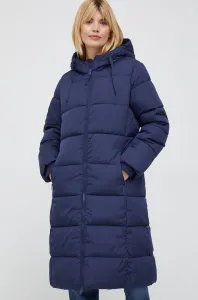 GAP V-MAXI LONG PUFFER LOGO Dámska zimná bunda, tmavo modrá, veľkosť #598070