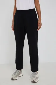 Nohavice GAP dámske, čierna farba, jednofarebné #200181