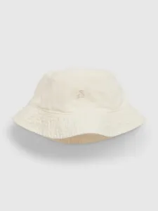Bavlnený klobúk GAP béžová farba, bavlnený #6697757