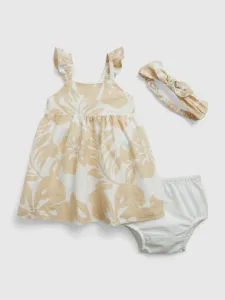 GAP Baby Linen Dress with Headband - Girls #6854626