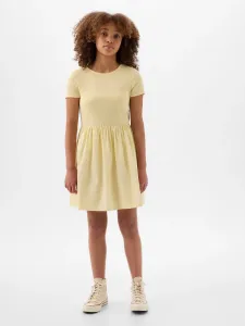 Svetlo žlté dievčenské šaty GAP