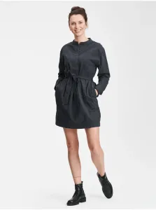 Čierne dámske bavlnené mini šaty GAP #717232