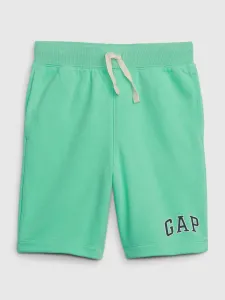 Svetlozelené chlapčenské šortky GAP #6697710