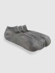 Sada troch párov pánskych ponožiek v šedej farbe GAP #6710768