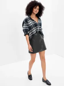 GAP Mini Skirt Artificial Leather - Women #576856