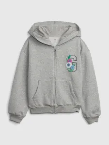 GAP Kids Sweatshirt with Floral Logo - Girls #5118180
