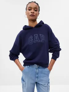 GAP Sweatshirt with logo and hood - Women #7581691