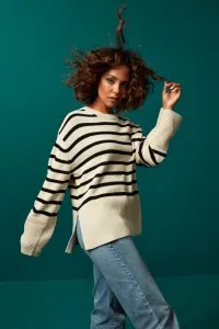 GAP Knitted sweater with slits - Women #7581740