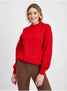 Červený dámsky sveter s raglánovými rukávmi GAP #610348