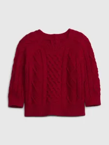Červený dievčenský sveter GAP #576299