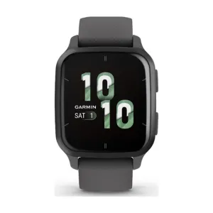 Chytré hodinky Garmin Venu SQ 2, šedá + šedý remienok