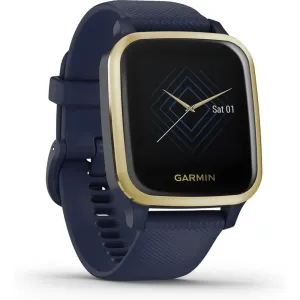 Garmin GPS športové hodinky Venu Sq Music, LightGold/Blue Band