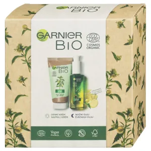 Garnier BIO Darčekový set - Multiregeneračný krém a nočný olej 2 ks