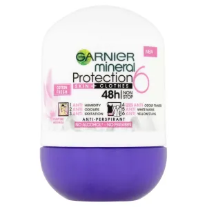 Garnier Mineral Protection 6-in-1 Cotton Fresh 48h 50 ml antiperspirant pre ženy roll-on