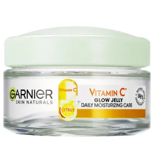 Garnier Skin Naturals Vitamin C Glow Jelly Daily Moisturizing Care 50 ml pleťový gél na veľmi suchú pleť; na rozjasnenie pleti; na dehydratovanu pleť