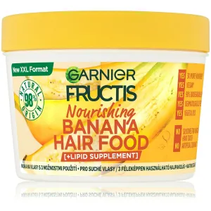 Garnier Fructis Hair Food Banana Nourishing Mask 400 ml maska na vlasy pre ženy na šedivé vlasy