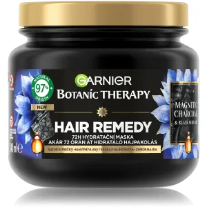 Garnier Hydratačná maska pre mastné vlasy a suché končeky vlasov Botanic Therapy Magnetic Charcoal ( Hair Remedy) 340 ml