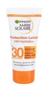 Garnier Ambre Solaire Hydra 24H Protect SPF30 200 ml opaľovací prípravok na telo unisex na veľmi suchú pleť; na dehydratovanu pleť