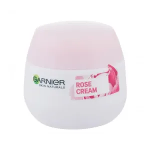 Garnier Skin Naturals Rose Cream 50 ml denný pleťový krém poškodená krabička na zmiešanú pleť; výživa a regenerácia pleti; na dehydratovanu pleť
