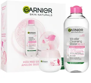 Garnier Skin Naturals Rose Vianočný balíček 2023 - krém + micelárna voda