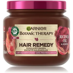 Garnier Botanic Therapy Ricinus Oil & Almond Hair Remedy 340 ml maska na vlasy pre ženy proti vypadávaniu vlasov; na lámavé vlasy; na oslabené vlasy