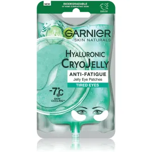 Garnier Skin Naturals Hyaluronic Cryo Jelly Eye Patches 1 ks maska na oči pre ženy na opuchy a kury pod očami; na dehydratovanu pleť; na unavenú pleť
