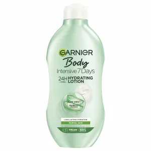 Garnier Body Intensive 7 Days hydratačné telové mlieko s výťažkom z aloe vera na normálnu pokožku, 400 ml