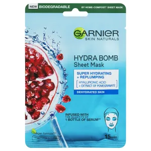 Garnier Skin Naturals Moisture + Aqua Bomb 1 ks pleťová maska pre ženy na veľmi suchú pleť; na dehydratovanu pleť #872780